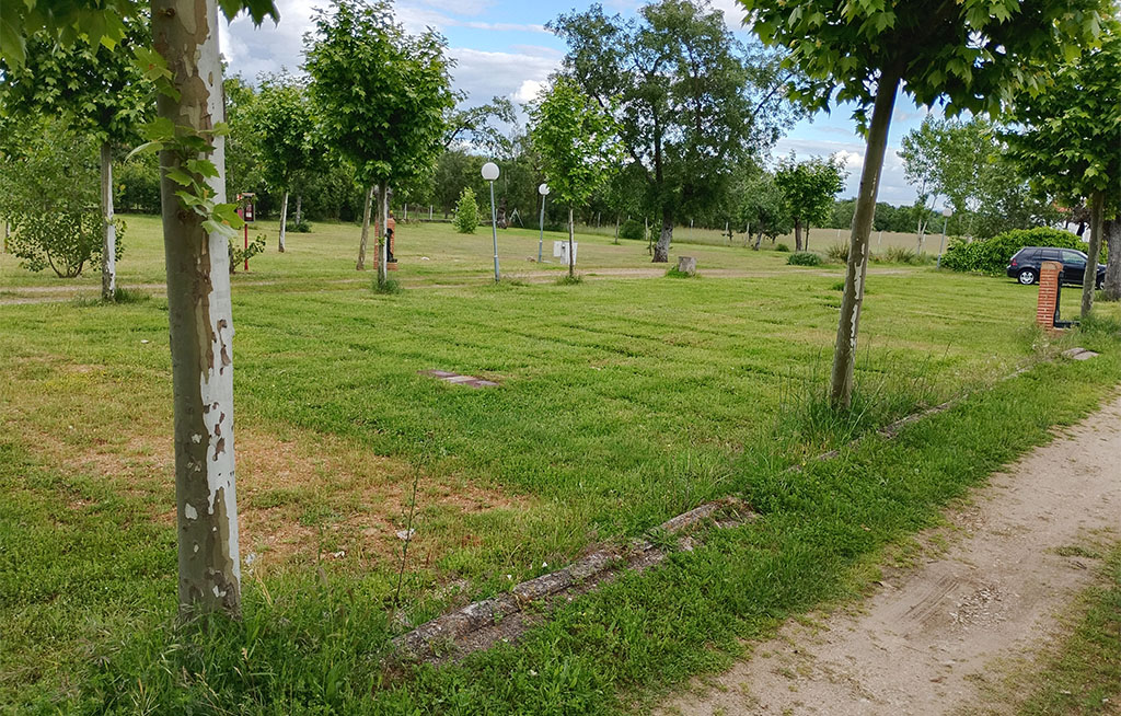 Parcelas del camping